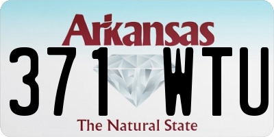 AR license plate 371WTU