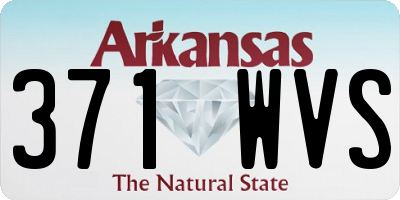 AR license plate 371WVS