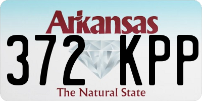 AR license plate 372KPP