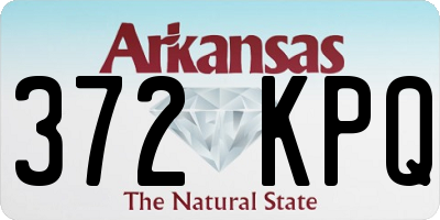 AR license plate 372KPQ