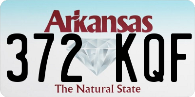 AR license plate 372KQF