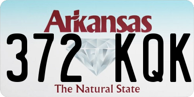 AR license plate 372KQK