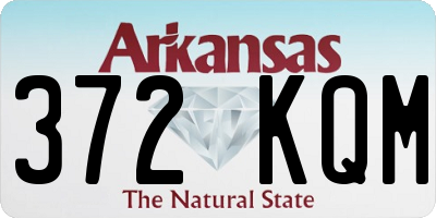 AR license plate 372KQM