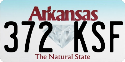 AR license plate 372KSF