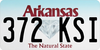 AR license plate 372KSI