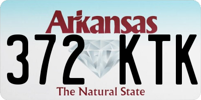 AR license plate 372KTK