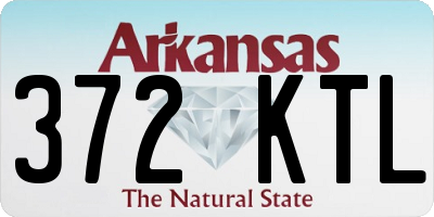 AR license plate 372KTL
