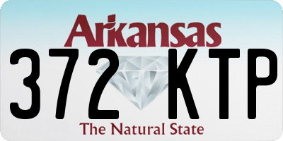 AR license plate 372KTP