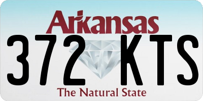 AR license plate 372KTS
