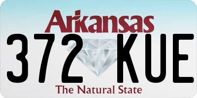 AR license plate 372KUE
