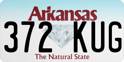 AR license plate 372KUG