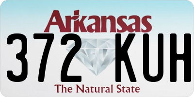 AR license plate 372KUH