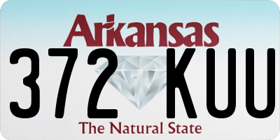 AR license plate 372KUU