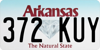 AR license plate 372KUY