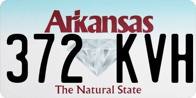 AR license plate 372KVH