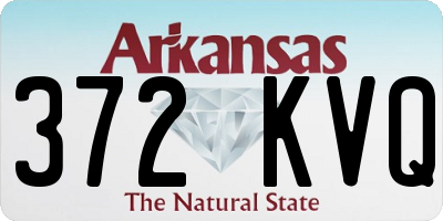 AR license plate 372KVQ