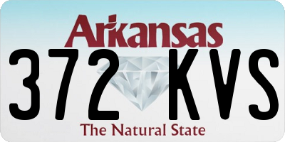 AR license plate 372KVS