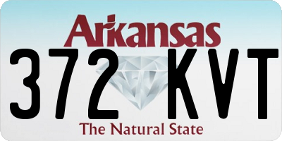 AR license plate 372KVT