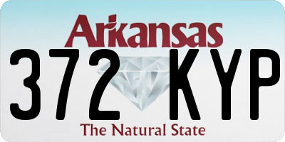 AR license plate 372KYP