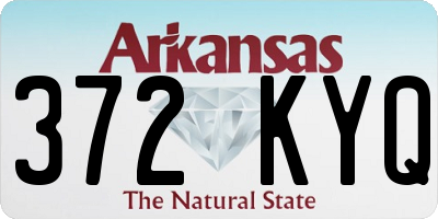 AR license plate 372KYQ