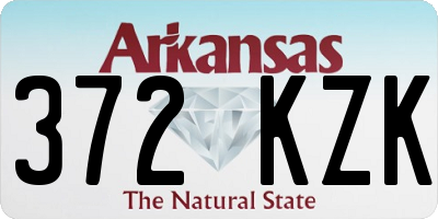 AR license plate 372KZK