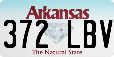 AR license plate 372LBV