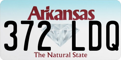 AR license plate 372LDQ