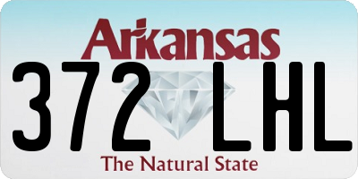 AR license plate 372LHL