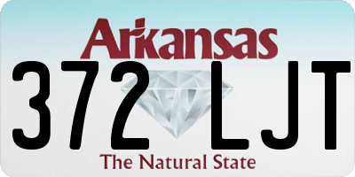 AR license plate 372LJT