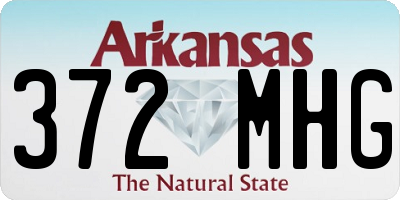 AR license plate 372MHG