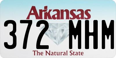 AR license plate 372MHM