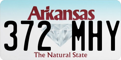AR license plate 372MHY