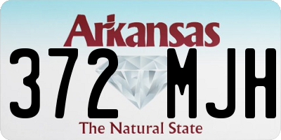 AR license plate 372MJH