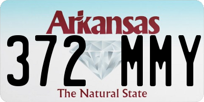 AR license plate 372MMY