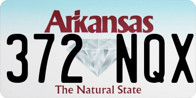 AR license plate 372NQX