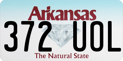 AR license plate 372UOL