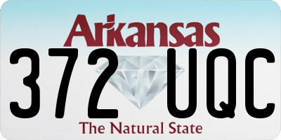 AR license plate 372UQC