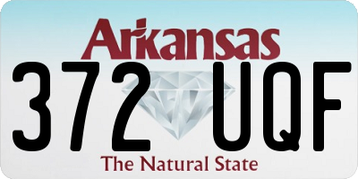AR license plate 372UQF