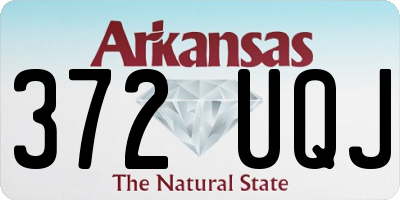 AR license plate 372UQJ
