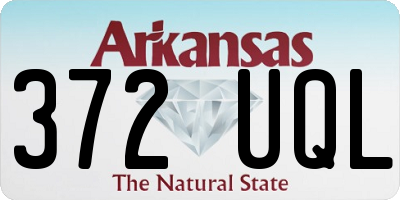 AR license plate 372UQL