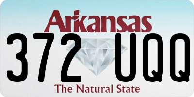 AR license plate 372UQQ