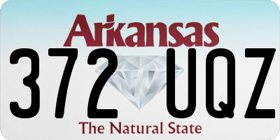 AR license plate 372UQZ
