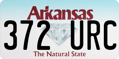 AR license plate 372URC