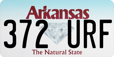 AR license plate 372URF