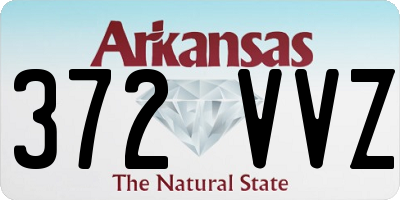 AR license plate 372VVZ