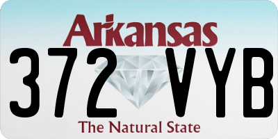 AR license plate 372VYB