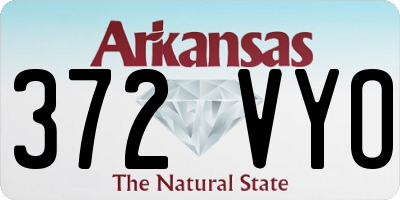 AR license plate 372VYO