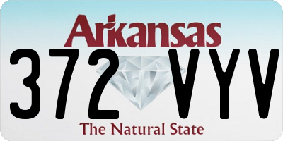 AR license plate 372VYV