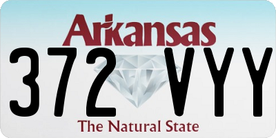 AR license plate 372VYY