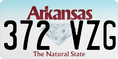 AR license plate 372VZG